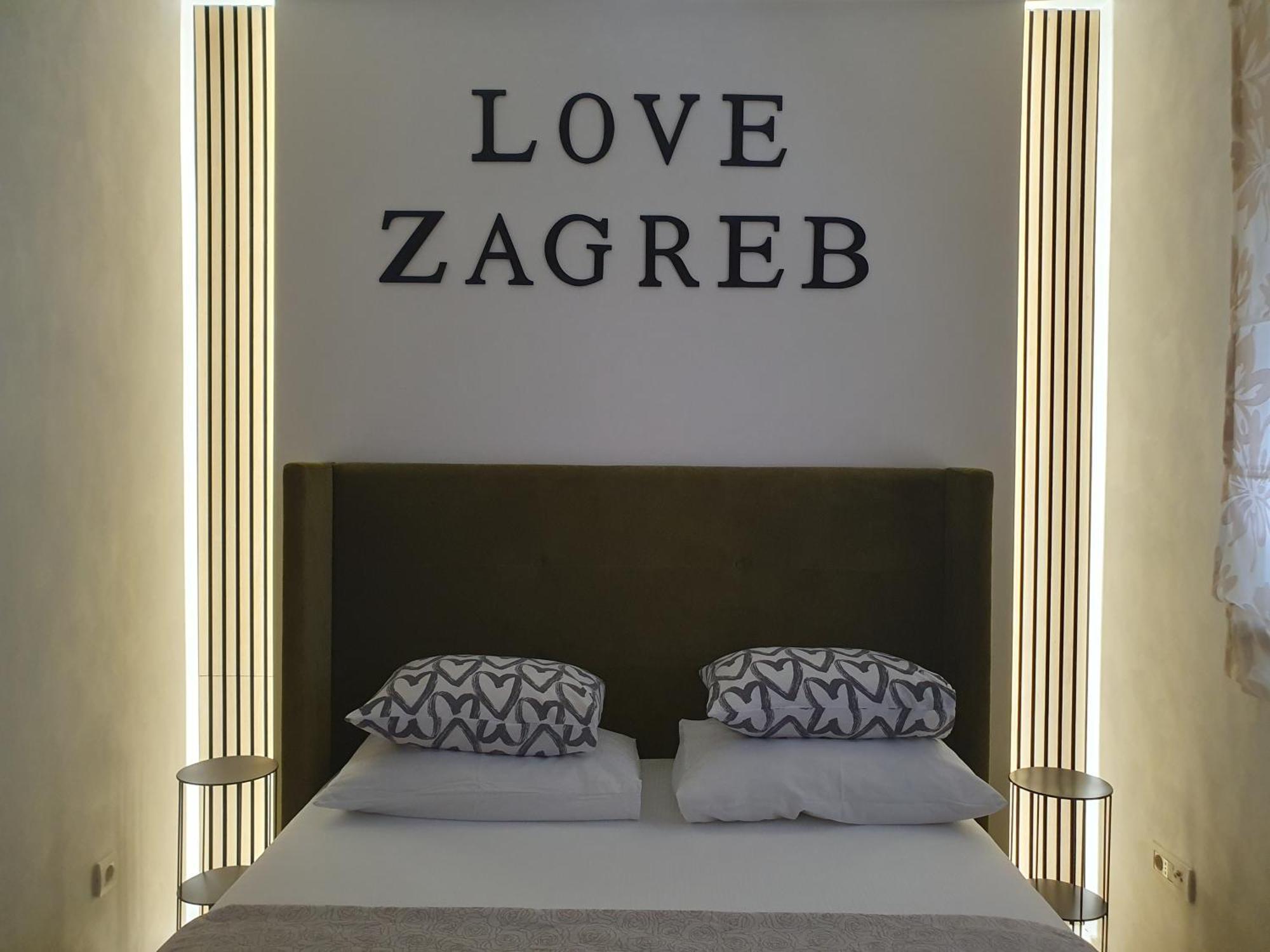 Apartment I Love Zagreb, Free Private Parking Eksteriør billede